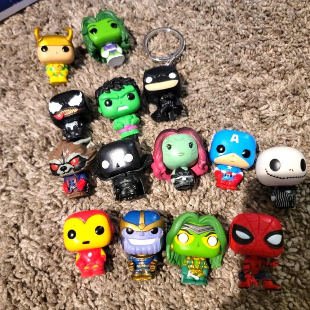 Funko Mini Lot Marvel Dc Disney